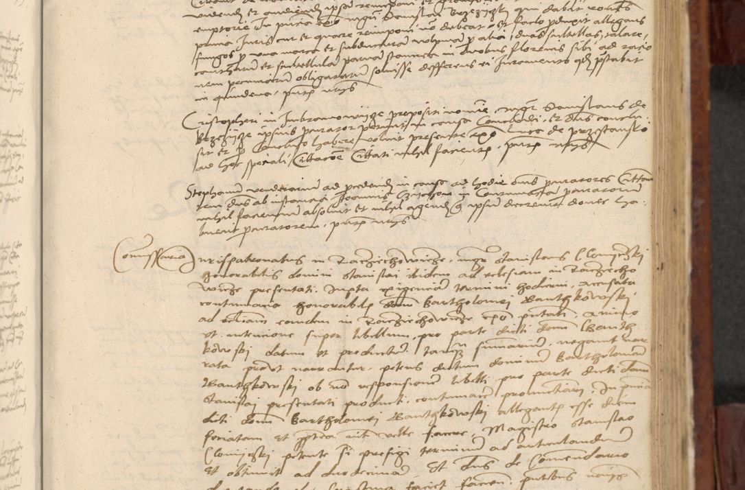 Zdjęcie nr 562 dla obiektu archiwalnego: In nomine Domini. Amen. Sub anno eiusdem Domini millesimo quingentesimo vigesimo, indicione octava, pontificatus sanctissimi in Christo patris et domini nostri domini Leonis divina providencia pape decimi moderni anno ad 19 Marcii durante septimo, acta actorum coram venerabili viro domino Thoma Rosznowski canonico et officiali generali Cracoviensi felicibus, sideribus continuantur atque exordium capiunt et Dii faveant ceptis