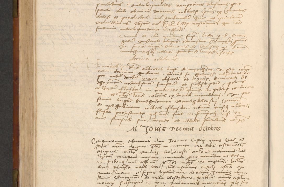 Zdjęcie nr 553 dla obiektu archiwalnego: In nomine Domini. Amen. Sub anno eiusdem Domini millesimo quingentesimo vigesimo, indicione octava, pontificatus sanctissimi in Christo patris et domini nostri domini Leonis divina providencia pape decimi moderni anno ad 19 Marcii durante septimo, acta actorum coram venerabili viro domino Thoma Rosznowski canonico et officiali generali Cracoviensi felicibus, sideribus continuantur atque exordium capiunt et Dii faveant ceptis