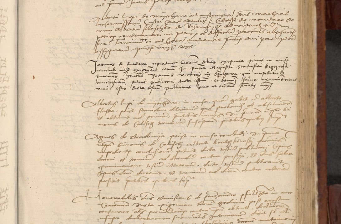 Zdjęcie nr 550 dla obiektu archiwalnego: In nomine Domini. Amen. Sub anno eiusdem Domini millesimo quingentesimo vigesimo, indicione octava, pontificatus sanctissimi in Christo patris et domini nostri domini Leonis divina providencia pape decimi moderni anno ad 19 Marcii durante septimo, acta actorum coram venerabili viro domino Thoma Rosznowski canonico et officiali generali Cracoviensi felicibus, sideribus continuantur atque exordium capiunt et Dii faveant ceptis