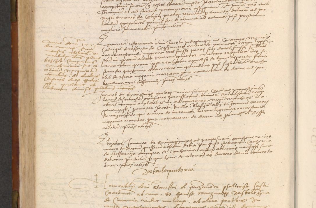 Zdjęcie nr 537 dla obiektu archiwalnego: In nomine Domini. Amen. Sub anno eiusdem Domini millesimo quingentesimo vigesimo, indicione octava, pontificatus sanctissimi in Christo patris et domini nostri domini Leonis divina providencia pape decimi moderni anno ad 19 Marcii durante septimo, acta actorum coram venerabili viro domino Thoma Rosznowski canonico et officiali generali Cracoviensi felicibus, sideribus continuantur atque exordium capiunt et Dii faveant ceptis