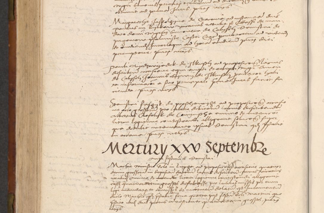 Zdjęcie nr 535 dla obiektu archiwalnego: In nomine Domini. Amen. Sub anno eiusdem Domini millesimo quingentesimo vigesimo, indicione octava, pontificatus sanctissimi in Christo patris et domini nostri domini Leonis divina providencia pape decimi moderni anno ad 19 Marcii durante septimo, acta actorum coram venerabili viro domino Thoma Rosznowski canonico et officiali generali Cracoviensi felicibus, sideribus continuantur atque exordium capiunt et Dii faveant ceptis