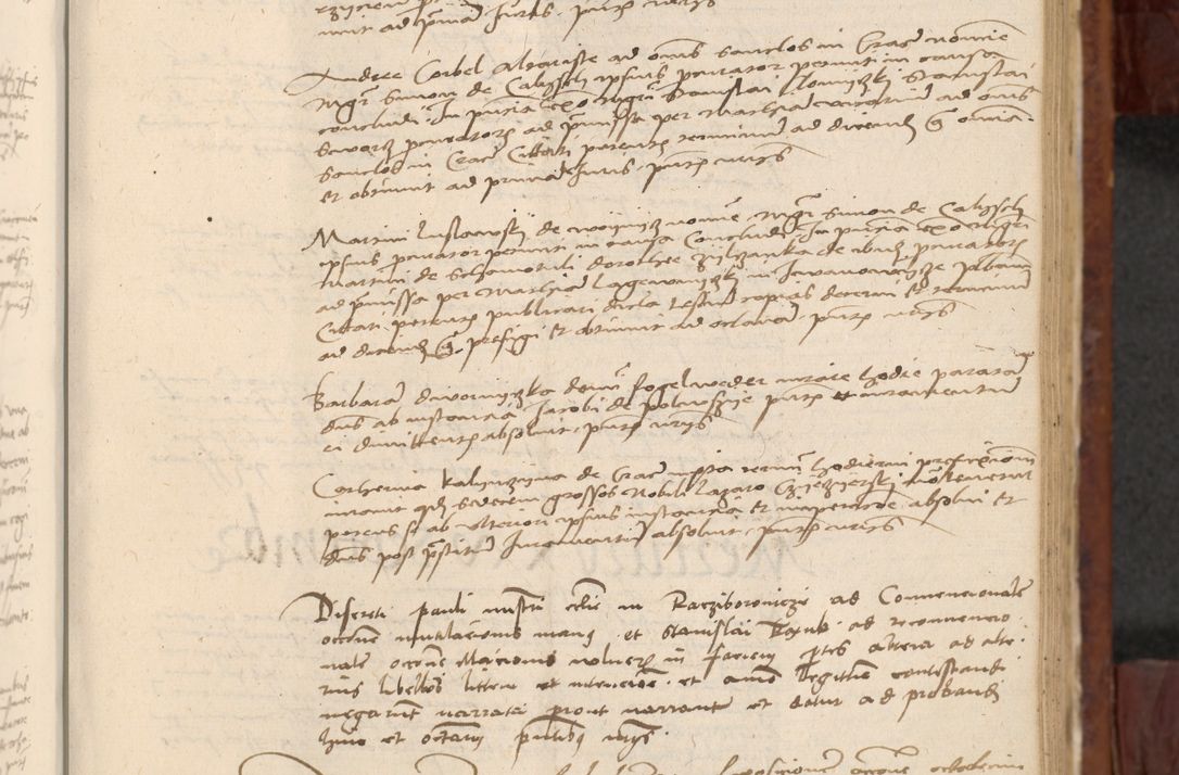 Zdjęcie nr 534 dla obiektu archiwalnego: In nomine Domini. Amen. Sub anno eiusdem Domini millesimo quingentesimo vigesimo, indicione octava, pontificatus sanctissimi in Christo patris et domini nostri domini Leonis divina providencia pape decimi moderni anno ad 19 Marcii durante septimo, acta actorum coram venerabili viro domino Thoma Rosznowski canonico et officiali generali Cracoviensi felicibus, sideribus continuantur atque exordium capiunt et Dii faveant ceptis