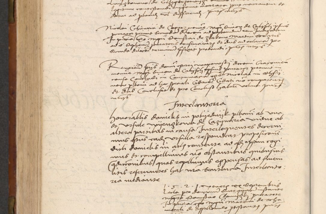 Zdjęcie nr 533 dla obiektu archiwalnego: In nomine Domini. Amen. Sub anno eiusdem Domini millesimo quingentesimo vigesimo, indicione octava, pontificatus sanctissimi in Christo patris et domini nostri domini Leonis divina providencia pape decimi moderni anno ad 19 Marcii durante septimo, acta actorum coram venerabili viro domino Thoma Rosznowski canonico et officiali generali Cracoviensi felicibus, sideribus continuantur atque exordium capiunt et Dii faveant ceptis