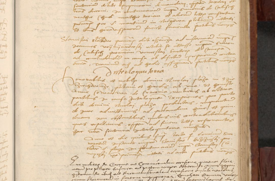 Zdjęcie nr 528 dla obiektu archiwalnego: In nomine Domini. Amen. Sub anno eiusdem Domini millesimo quingentesimo vigesimo, indicione octava, pontificatus sanctissimi in Christo patris et domini nostri domini Leonis divina providencia pape decimi moderni anno ad 19 Marcii durante septimo, acta actorum coram venerabili viro domino Thoma Rosznowski canonico et officiali generali Cracoviensi felicibus, sideribus continuantur atque exordium capiunt et Dii faveant ceptis