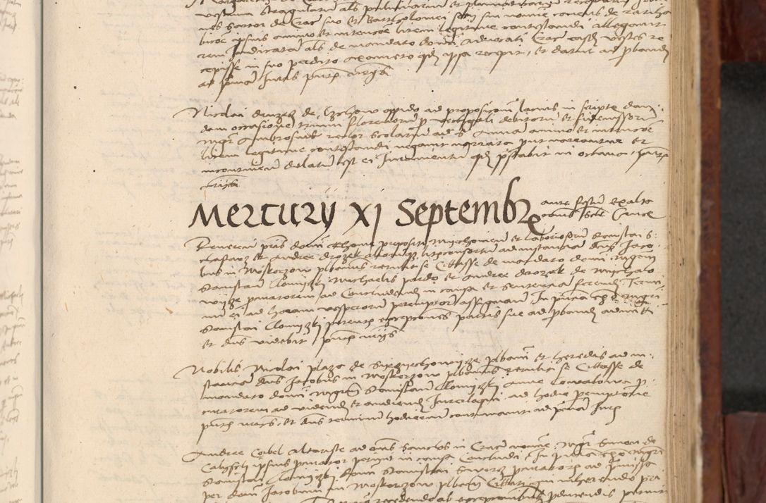 Zdjęcie nr 524 dla obiektu archiwalnego: In nomine Domini. Amen. Sub anno eiusdem Domini millesimo quingentesimo vigesimo, indicione octava, pontificatus sanctissimi in Christo patris et domini nostri domini Leonis divina providencia pape decimi moderni anno ad 19 Marcii durante septimo, acta actorum coram venerabili viro domino Thoma Rosznowski canonico et officiali generali Cracoviensi felicibus, sideribus continuantur atque exordium capiunt et Dii faveant ceptis