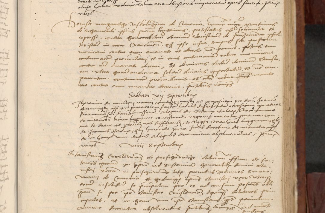Zdjęcie nr 522 dla obiektu archiwalnego: In nomine Domini. Amen. Sub anno eiusdem Domini millesimo quingentesimo vigesimo, indicione octava, pontificatus sanctissimi in Christo patris et domini nostri domini Leonis divina providencia pape decimi moderni anno ad 19 Marcii durante septimo, acta actorum coram venerabili viro domino Thoma Rosznowski canonico et officiali generali Cracoviensi felicibus, sideribus continuantur atque exordium capiunt et Dii faveant ceptis