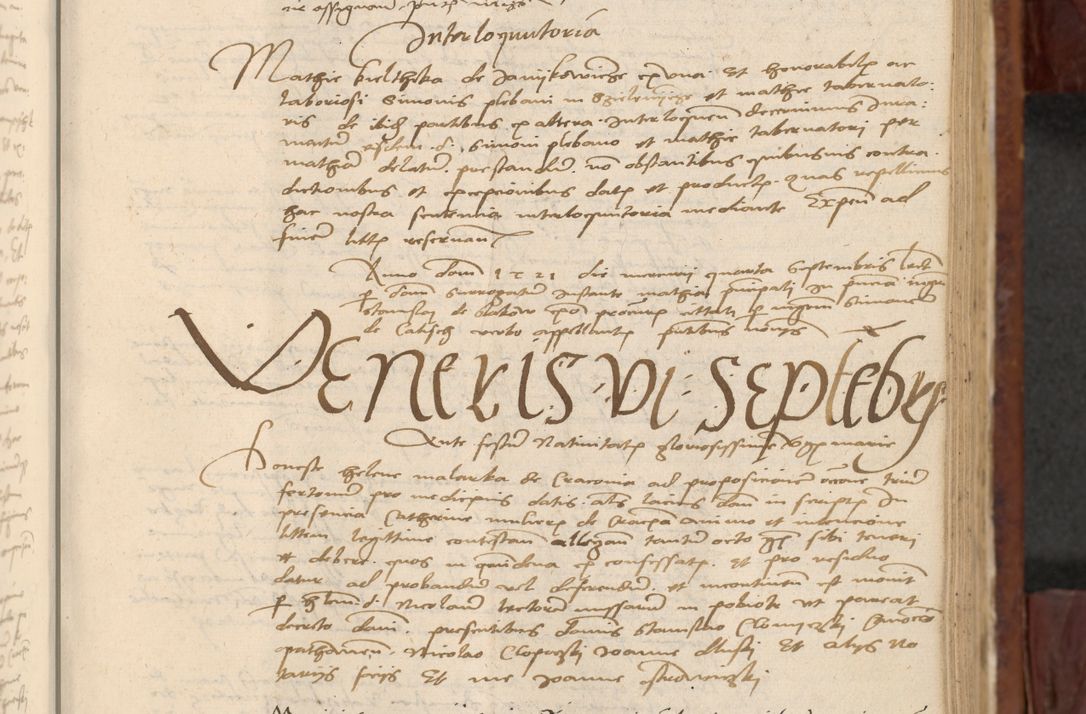 Zdjęcie nr 520 dla obiektu archiwalnego: In nomine Domini. Amen. Sub anno eiusdem Domini millesimo quingentesimo vigesimo, indicione octava, pontificatus sanctissimi in Christo patris et domini nostri domini Leonis divina providencia pape decimi moderni anno ad 19 Marcii durante septimo, acta actorum coram venerabili viro domino Thoma Rosznowski canonico et officiali generali Cracoviensi felicibus, sideribus continuantur atque exordium capiunt et Dii faveant ceptis