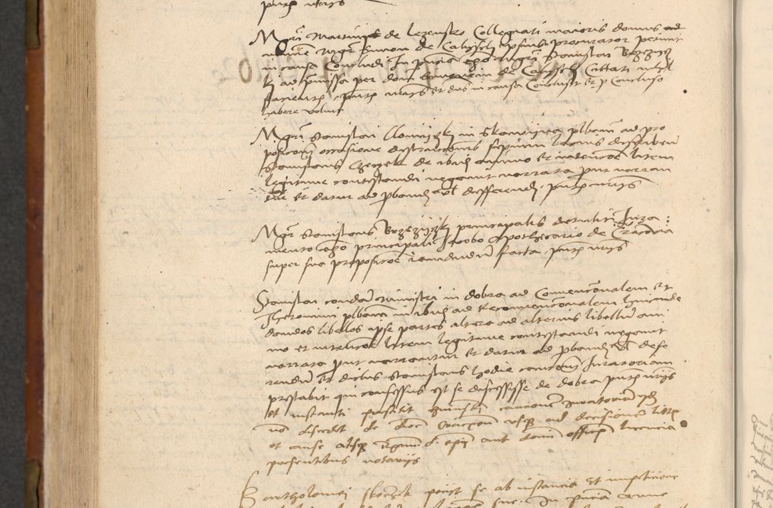 Zdjęcie nr 517 dla obiektu archiwalnego: In nomine Domini. Amen. Sub anno eiusdem Domini millesimo quingentesimo vigesimo, indicione octava, pontificatus sanctissimi in Christo patris et domini nostri domini Leonis divina providencia pape decimi moderni anno ad 19 Marcii durante septimo, acta actorum coram venerabili viro domino Thoma Rosznowski canonico et officiali generali Cracoviensi felicibus, sideribus continuantur atque exordium capiunt et Dii faveant ceptis