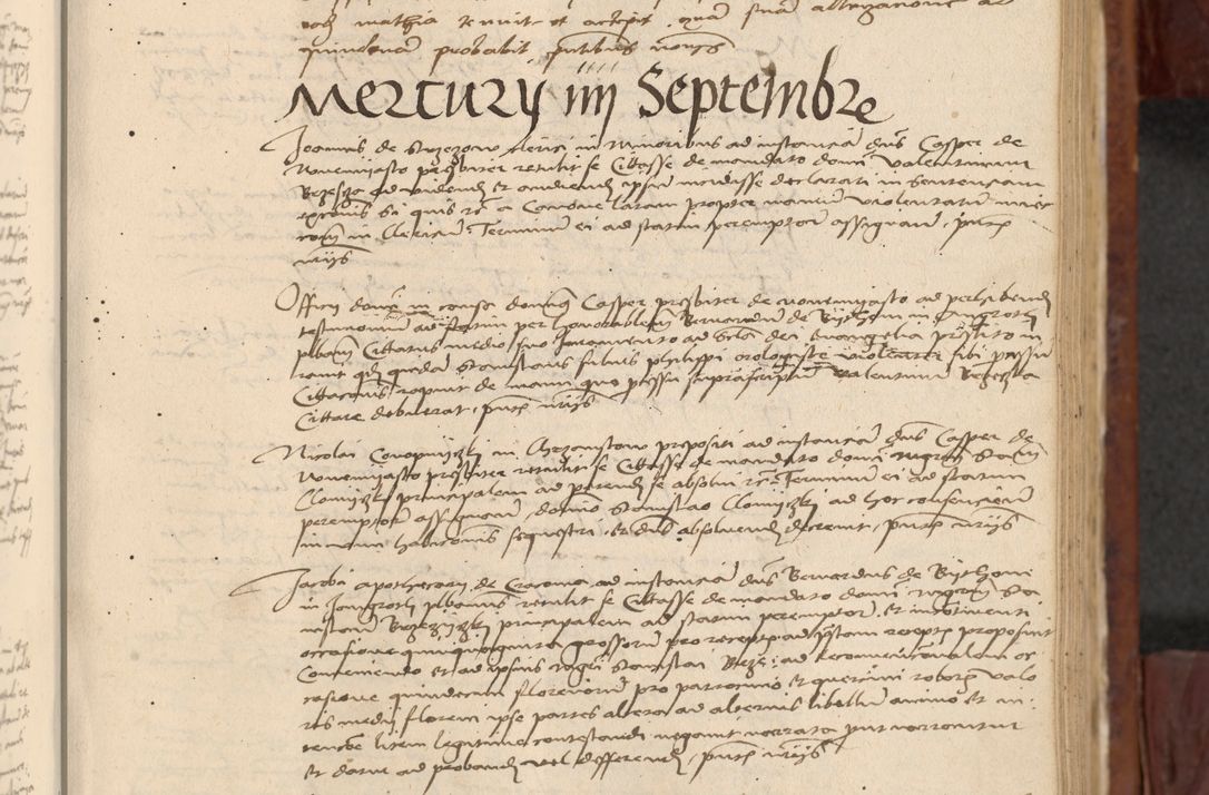 Zdjęcie nr 516 dla obiektu archiwalnego: In nomine Domini. Amen. Sub anno eiusdem Domini millesimo quingentesimo vigesimo, indicione octava, pontificatus sanctissimi in Christo patris et domini nostri domini Leonis divina providencia pape decimi moderni anno ad 19 Marcii durante septimo, acta actorum coram venerabili viro domino Thoma Rosznowski canonico et officiali generali Cracoviensi felicibus, sideribus continuantur atque exordium capiunt et Dii faveant ceptis