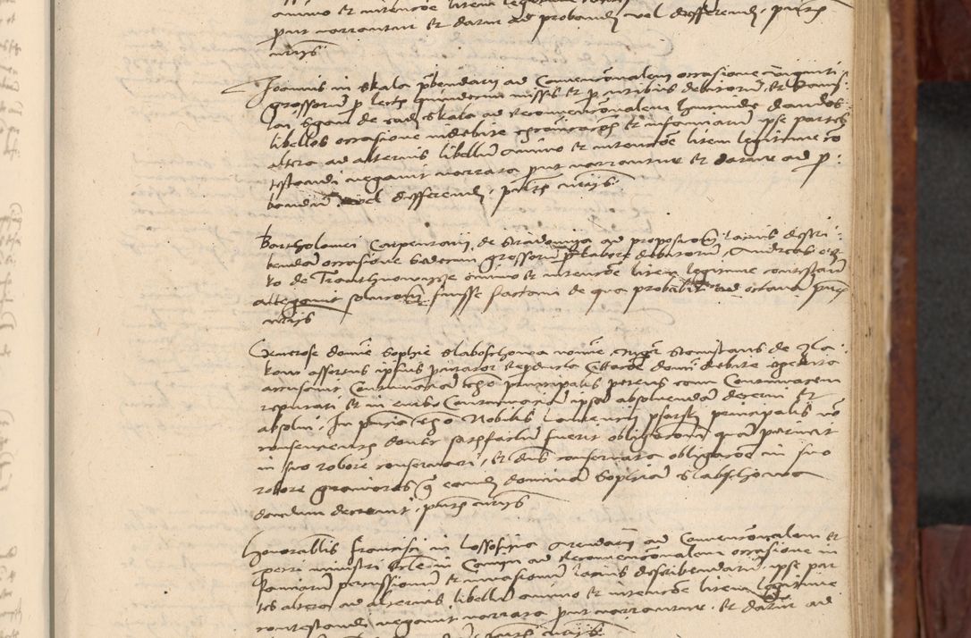Zdjęcie nr 514 dla obiektu archiwalnego: In nomine Domini. Amen. Sub anno eiusdem Domini millesimo quingentesimo vigesimo, indicione octava, pontificatus sanctissimi in Christo patris et domini nostri domini Leonis divina providencia pape decimi moderni anno ad 19 Marcii durante septimo, acta actorum coram venerabili viro domino Thoma Rosznowski canonico et officiali generali Cracoviensi felicibus, sideribus continuantur atque exordium capiunt et Dii faveant ceptis