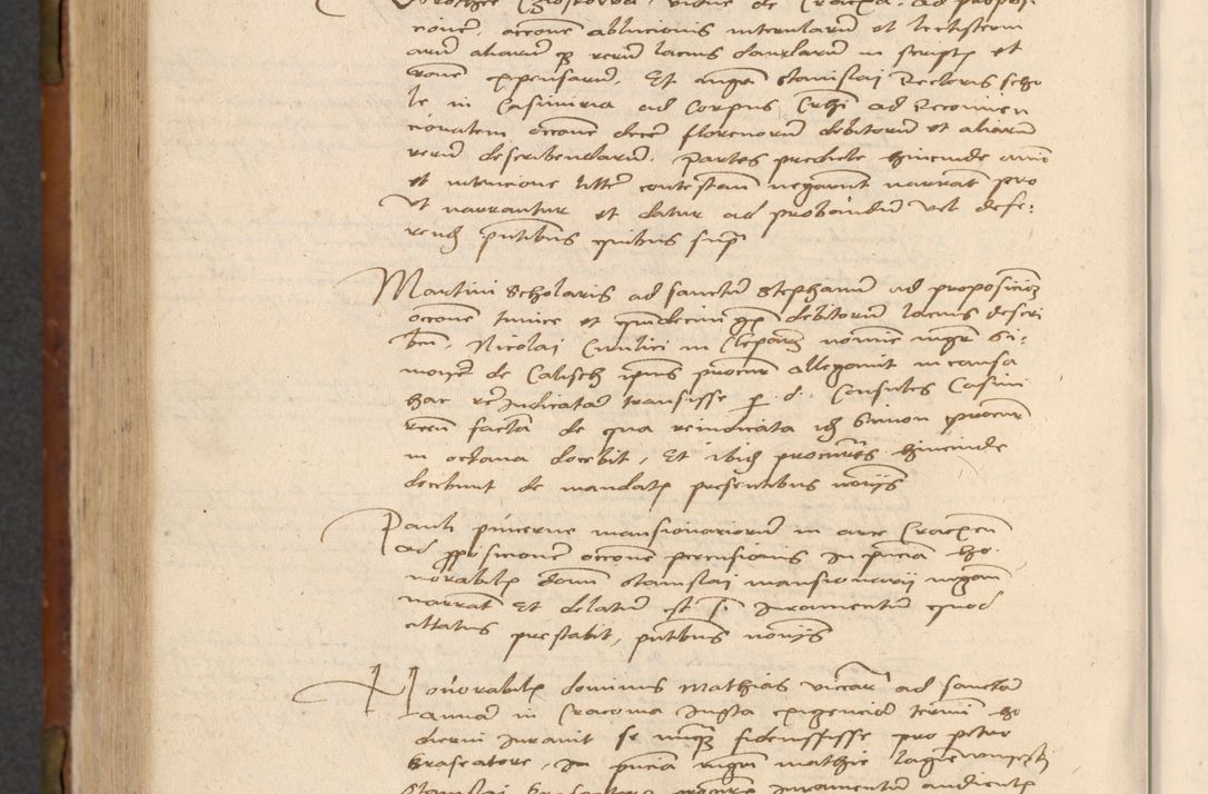 Zdjęcie nr 513 dla obiektu archiwalnego: In nomine Domini. Amen. Sub anno eiusdem Domini millesimo quingentesimo vigesimo, indicione octava, pontificatus sanctissimi in Christo patris et domini nostri domini Leonis divina providencia pape decimi moderni anno ad 19 Marcii durante septimo, acta actorum coram venerabili viro domino Thoma Rosznowski canonico et officiali generali Cracoviensi felicibus, sideribus continuantur atque exordium capiunt et Dii faveant ceptis