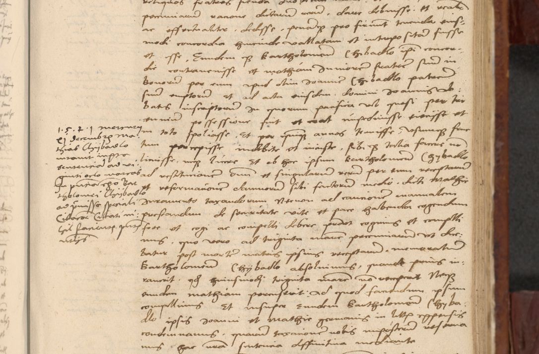 Zdjęcie nr 510 dla obiektu archiwalnego: In nomine Domini. Amen. Sub anno eiusdem Domini millesimo quingentesimo vigesimo, indicione octava, pontificatus sanctissimi in Christo patris et domini nostri domini Leonis divina providencia pape decimi moderni anno ad 19 Marcii durante septimo, acta actorum coram venerabili viro domino Thoma Rosznowski canonico et officiali generali Cracoviensi felicibus, sideribus continuantur atque exordium capiunt et Dii faveant ceptis