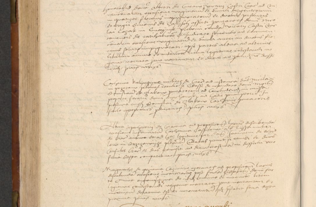 Zdjęcie nr 501 dla obiektu archiwalnego: In nomine Domini. Amen. Sub anno eiusdem Domini millesimo quingentesimo vigesimo, indicione octava, pontificatus sanctissimi in Christo patris et domini nostri domini Leonis divina providencia pape decimi moderni anno ad 19 Marcii durante septimo, acta actorum coram venerabili viro domino Thoma Rosznowski canonico et officiali generali Cracoviensi felicibus, sideribus continuantur atque exordium capiunt et Dii faveant ceptis