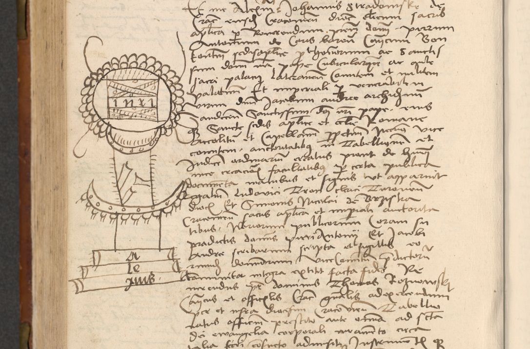 Zdjęcie nr 503 dla obiektu archiwalnego: In nomine Domini. Amen. Sub anno eiusdem Domini millesimo quingentesimo vigesimo, indicione octava, pontificatus sanctissimi in Christo patris et domini nostri domini Leonis divina providencia pape decimi moderni anno ad 19 Marcii durante septimo, acta actorum coram venerabili viro domino Thoma Rosznowski canonico et officiali generali Cracoviensi felicibus, sideribus continuantur atque exordium capiunt et Dii faveant ceptis