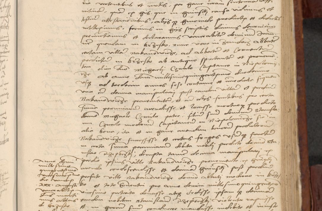 Zdjęcie nr 496 dla obiektu archiwalnego: In nomine Domini. Amen. Sub anno eiusdem Domini millesimo quingentesimo vigesimo, indicione octava, pontificatus sanctissimi in Christo patris et domini nostri domini Leonis divina providencia pape decimi moderni anno ad 19 Marcii durante septimo, acta actorum coram venerabili viro domino Thoma Rosznowski canonico et officiali generali Cracoviensi felicibus, sideribus continuantur atque exordium capiunt et Dii faveant ceptis