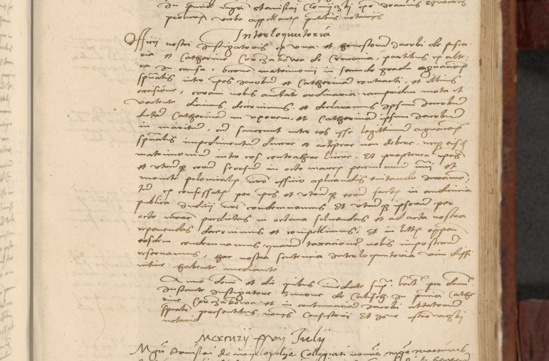 Zdjęcie nr 488 dla obiektu archiwalnego: In nomine Domini. Amen. Sub anno eiusdem Domini millesimo quingentesimo vigesimo, indicione octava, pontificatus sanctissimi in Christo patris et domini nostri domini Leonis divina providencia pape decimi moderni anno ad 19 Marcii durante septimo, acta actorum coram venerabili viro domino Thoma Rosznowski canonico et officiali generali Cracoviensi felicibus, sideribus continuantur atque exordium capiunt et Dii faveant ceptis