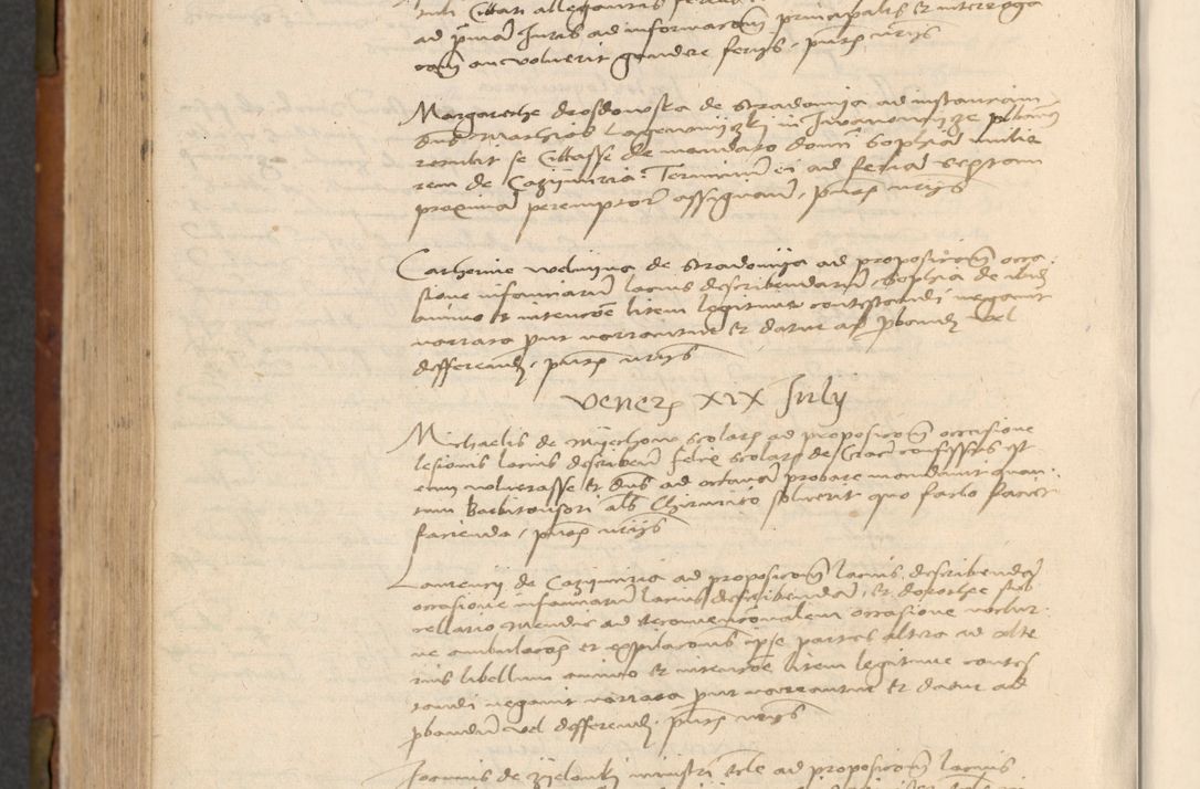 Zdjęcie nr 489 dla obiektu archiwalnego: In nomine Domini. Amen. Sub anno eiusdem Domini millesimo quingentesimo vigesimo, indicione octava, pontificatus sanctissimi in Christo patris et domini nostri domini Leonis divina providencia pape decimi moderni anno ad 19 Marcii durante septimo, acta actorum coram venerabili viro domino Thoma Rosznowski canonico et officiali generali Cracoviensi felicibus, sideribus continuantur atque exordium capiunt et Dii faveant ceptis