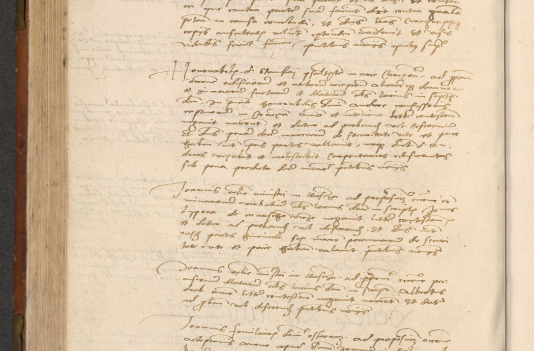 Zdjęcie nr 483 dla obiektu archiwalnego: In nomine Domini. Amen. Sub anno eiusdem Domini millesimo quingentesimo vigesimo, indicione octava, pontificatus sanctissimi in Christo patris et domini nostri domini Leonis divina providencia pape decimi moderni anno ad 19 Marcii durante septimo, acta actorum coram venerabili viro domino Thoma Rosznowski canonico et officiali generali Cracoviensi felicibus, sideribus continuantur atque exordium capiunt et Dii faveant ceptis