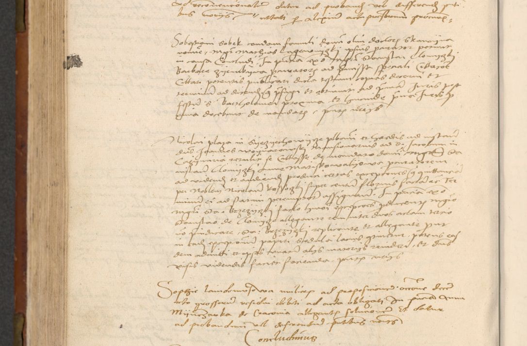 Zdjęcie nr 479 dla obiektu archiwalnego: In nomine Domini. Amen. Sub anno eiusdem Domini millesimo quingentesimo vigesimo, indicione octava, pontificatus sanctissimi in Christo patris et domini nostri domini Leonis divina providencia pape decimi moderni anno ad 19 Marcii durante septimo, acta actorum coram venerabili viro domino Thoma Rosznowski canonico et officiali generali Cracoviensi felicibus, sideribus continuantur atque exordium capiunt et Dii faveant ceptis