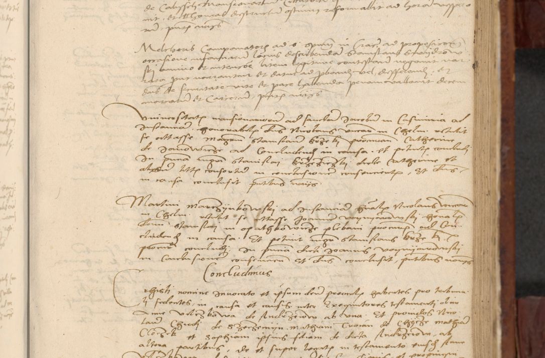 Zdjęcie nr 472 dla obiektu archiwalnego: In nomine Domini. Amen. Sub anno eiusdem Domini millesimo quingentesimo vigesimo, indicione octava, pontificatus sanctissimi in Christo patris et domini nostri domini Leonis divina providencia pape decimi moderni anno ad 19 Marcii durante septimo, acta actorum coram venerabili viro domino Thoma Rosznowski canonico et officiali generali Cracoviensi felicibus, sideribus continuantur atque exordium capiunt et Dii faveant ceptis