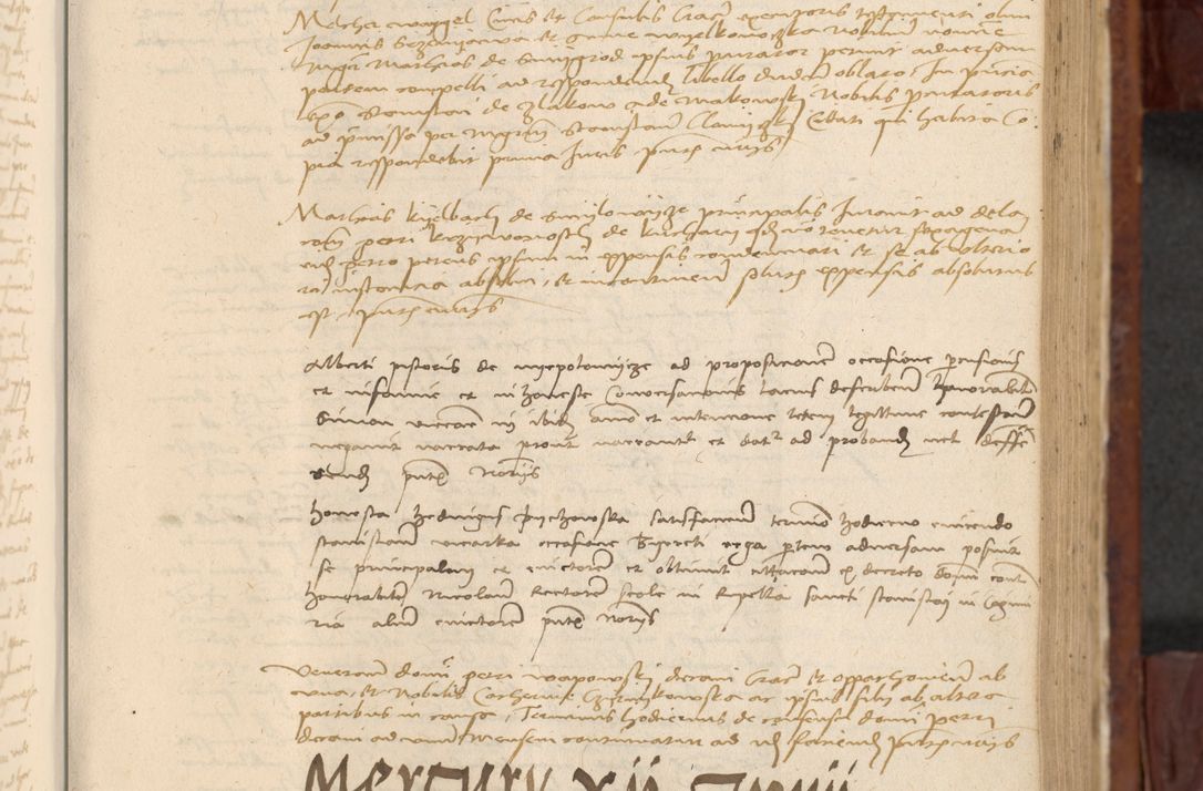 Zdjęcie nr 436 dla obiektu archiwalnego: In nomine Domini. Amen. Sub anno eiusdem Domini millesimo quingentesimo vigesimo, indicione octava, pontificatus sanctissimi in Christo patris et domini nostri domini Leonis divina providencia pape decimi moderni anno ad 19 Marcii durante septimo, acta actorum coram venerabili viro domino Thoma Rosznowski canonico et officiali generali Cracoviensi felicibus, sideribus continuantur atque exordium capiunt et Dii faveant ceptis