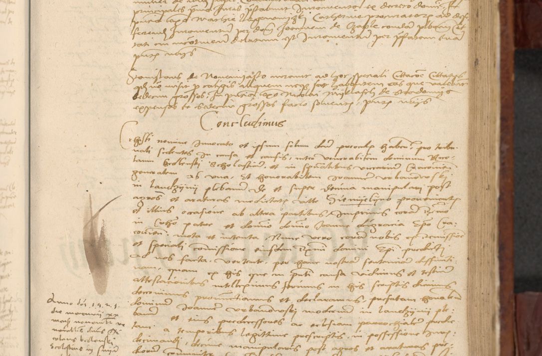 Zdjęcie nr 432 dla obiektu archiwalnego: In nomine Domini. Amen. Sub anno eiusdem Domini millesimo quingentesimo vigesimo, indicione octava, pontificatus sanctissimi in Christo patris et domini nostri domini Leonis divina providencia pape decimi moderni anno ad 19 Marcii durante septimo, acta actorum coram venerabili viro domino Thoma Rosznowski canonico et officiali generali Cracoviensi felicibus, sideribus continuantur atque exordium capiunt et Dii faveant ceptis