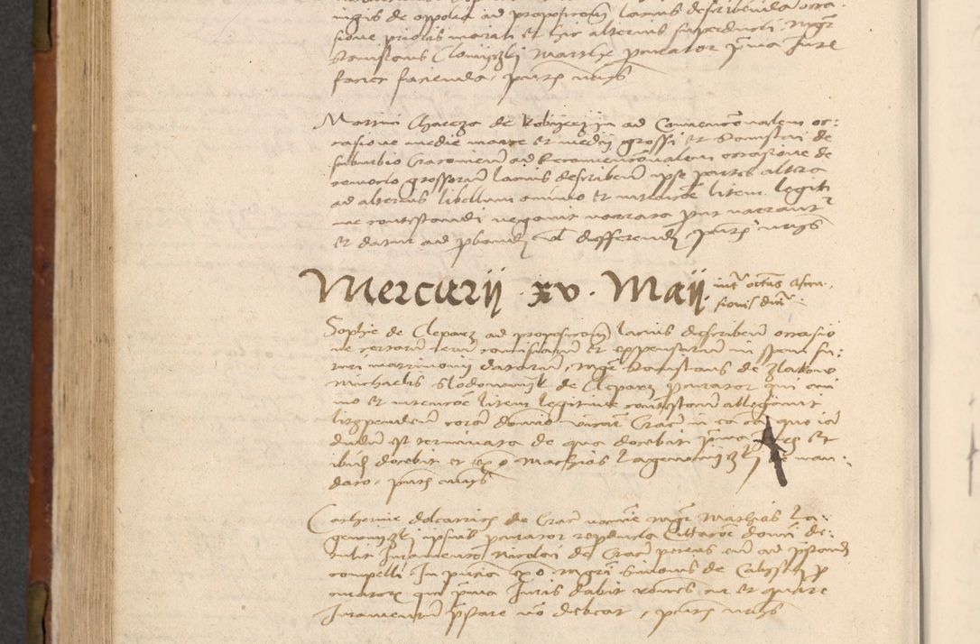 Zdjęcie nr 417 dla obiektu archiwalnego: In nomine Domini. Amen. Sub anno eiusdem Domini millesimo quingentesimo vigesimo, indicione octava, pontificatus sanctissimi in Christo patris et domini nostri domini Leonis divina providencia pape decimi moderni anno ad 19 Marcii durante septimo, acta actorum coram venerabili viro domino Thoma Rosznowski canonico et officiali generali Cracoviensi felicibus, sideribus continuantur atque exordium capiunt et Dii faveant ceptis