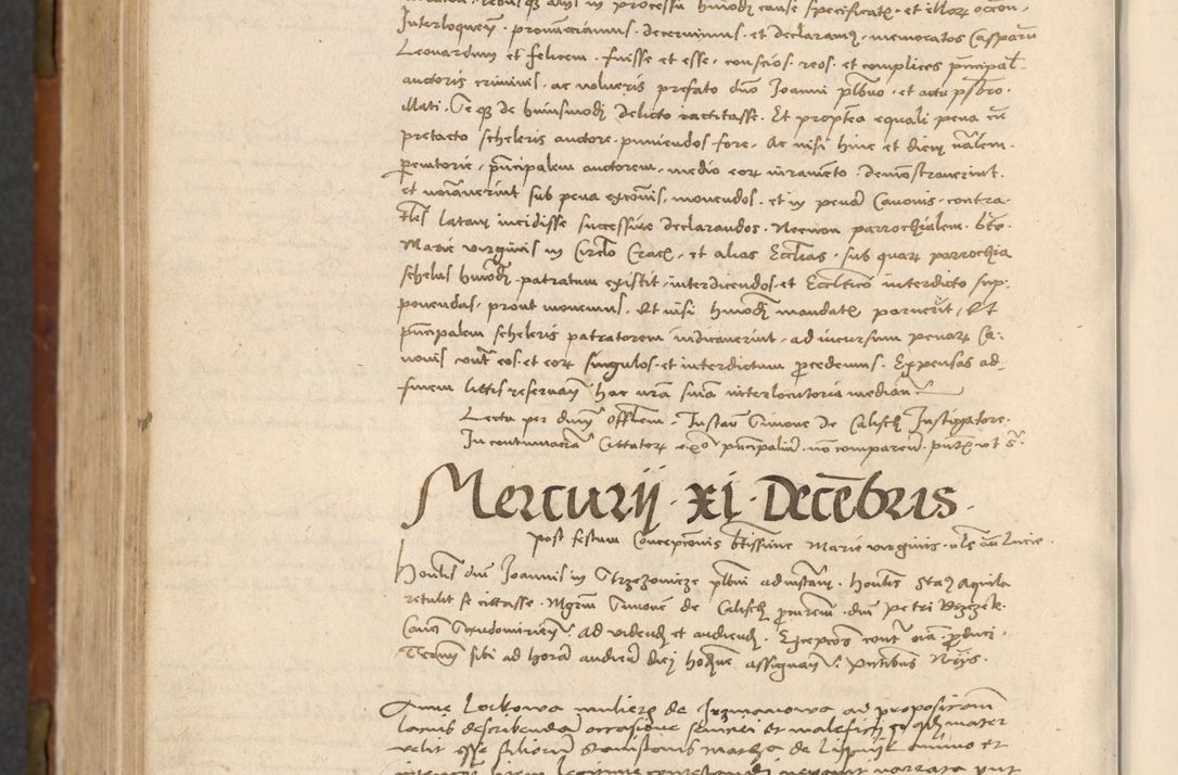 Zdjęcie nr 613 dla obiektu archiwalnego: In nomine Domini. Amen. Sub anno eiusdem Domini millesimo quingentesimo vigesimo, indicione octava, pontificatus sanctissimi in Christo patris et domini nostri domini Leonis divina providencia pape decimi moderni anno ad 19 Marcii durante septimo, acta actorum coram venerabili viro domino Thoma Rosznowski canonico et officiali generali Cracoviensi felicibus, sideribus continuantur atque exordium capiunt et Dii faveant ceptis