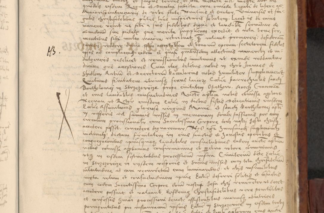 Zdjęcie nr 610 dla obiektu archiwalnego: In nomine Domini. Amen. Sub anno eiusdem Domini millesimo quingentesimo vigesimo, indicione octava, pontificatus sanctissimi in Christo patris et domini nostri domini Leonis divina providencia pape decimi moderni anno ad 19 Marcii durante septimo, acta actorum coram venerabili viro domino Thoma Rosznowski canonico et officiali generali Cracoviensi felicibus, sideribus continuantur atque exordium capiunt et Dii faveant ceptis