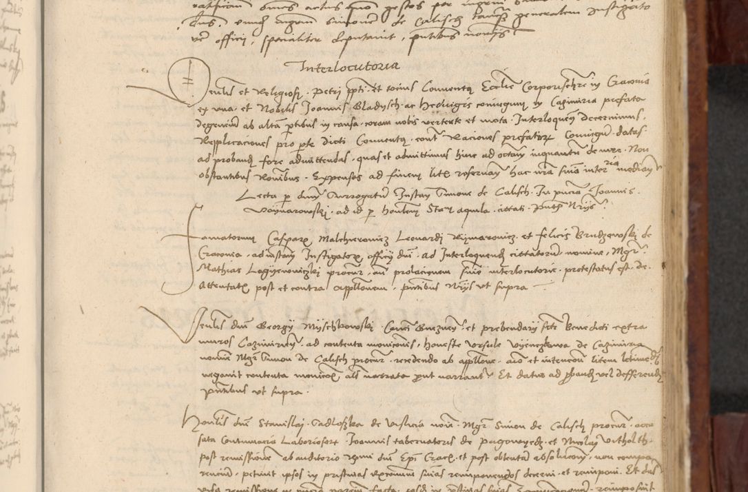 Zdjęcie nr 612 dla obiektu archiwalnego: In nomine Domini. Amen. Sub anno eiusdem Domini millesimo quingentesimo vigesimo, indicione octava, pontificatus sanctissimi in Christo patris et domini nostri domini Leonis divina providencia pape decimi moderni anno ad 19 Marcii durante septimo, acta actorum coram venerabili viro domino Thoma Rosznowski canonico et officiali generali Cracoviensi felicibus, sideribus continuantur atque exordium capiunt et Dii faveant ceptis