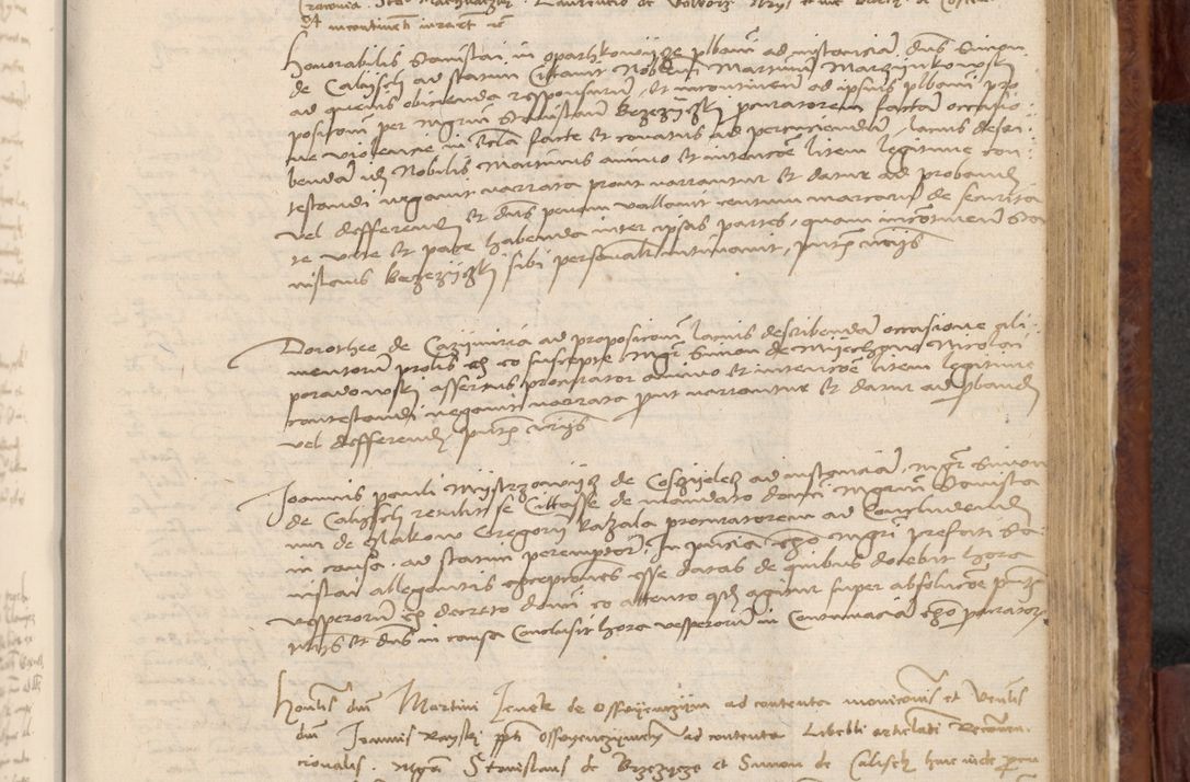 Zdjęcie nr 808 dla obiektu archiwalnego: In nomine Domini. Amen. Sub anno eiusdem Domini millesimo quingentesimo vigesimo, indicione octava, pontificatus sanctissimi in Christo patris et domini nostri domini Leonis divina providencia pape decimi moderni anno ad 19 Marcii durante septimo, acta actorum coram venerabili viro domino Thoma Rosznowski canonico et officiali generali Cracoviensi felicibus, sideribus continuantur atque exordium capiunt et Dii faveant ceptis