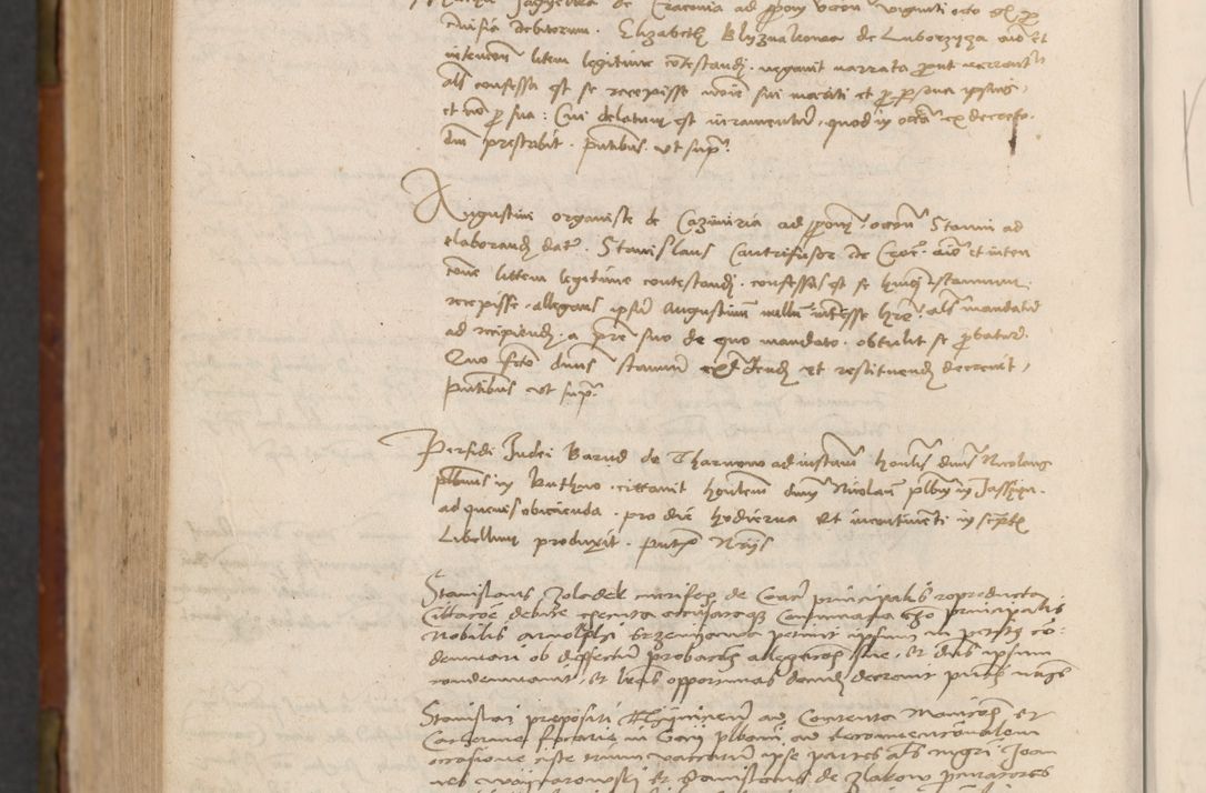 Zdjęcie nr 805 dla obiektu archiwalnego: In nomine Domini. Amen. Sub anno eiusdem Domini millesimo quingentesimo vigesimo, indicione octava, pontificatus sanctissimi in Christo patris et domini nostri domini Leonis divina providencia pape decimi moderni anno ad 19 Marcii durante septimo, acta actorum coram venerabili viro domino Thoma Rosznowski canonico et officiali generali Cracoviensi felicibus, sideribus continuantur atque exordium capiunt et Dii faveant ceptis