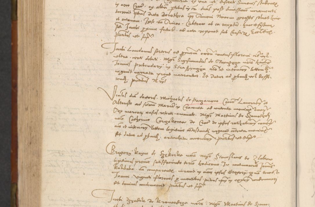 Zdjęcie nr 799 dla obiektu archiwalnego: In nomine Domini. Amen. Sub anno eiusdem Domini millesimo quingentesimo vigesimo, indicione octava, pontificatus sanctissimi in Christo patris et domini nostri domini Leonis divina providencia pape decimi moderni anno ad 19 Marcii durante septimo, acta actorum coram venerabili viro domino Thoma Rosznowski canonico et officiali generali Cracoviensi felicibus, sideribus continuantur atque exordium capiunt et Dii faveant ceptis