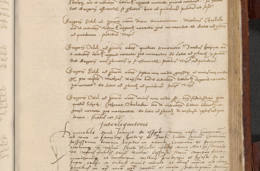 Zdjęcie nr 800 dla obiektu archiwalnego: In nomine Domini. Amen. Sub anno eiusdem Domini millesimo quingentesimo vigesimo, indicione octava, pontificatus sanctissimi in Christo patris et domini nostri domini Leonis divina providencia pape decimi moderni anno ad 19 Marcii durante septimo, acta actorum coram venerabili viro domino Thoma Rosznowski canonico et officiali generali Cracoviensi felicibus, sideribus continuantur atque exordium capiunt et Dii faveant ceptis