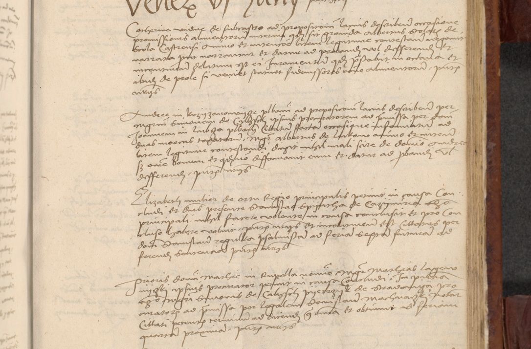 Zdjęcie nr 798 dla obiektu archiwalnego: In nomine Domini. Amen. Sub anno eiusdem Domini millesimo quingentesimo vigesimo, indicione octava, pontificatus sanctissimi in Christo patris et domini nostri domini Leonis divina providencia pape decimi moderni anno ad 19 Marcii durante septimo, acta actorum coram venerabili viro domino Thoma Rosznowski canonico et officiali generali Cracoviensi felicibus, sideribus continuantur atque exordium capiunt et Dii faveant ceptis