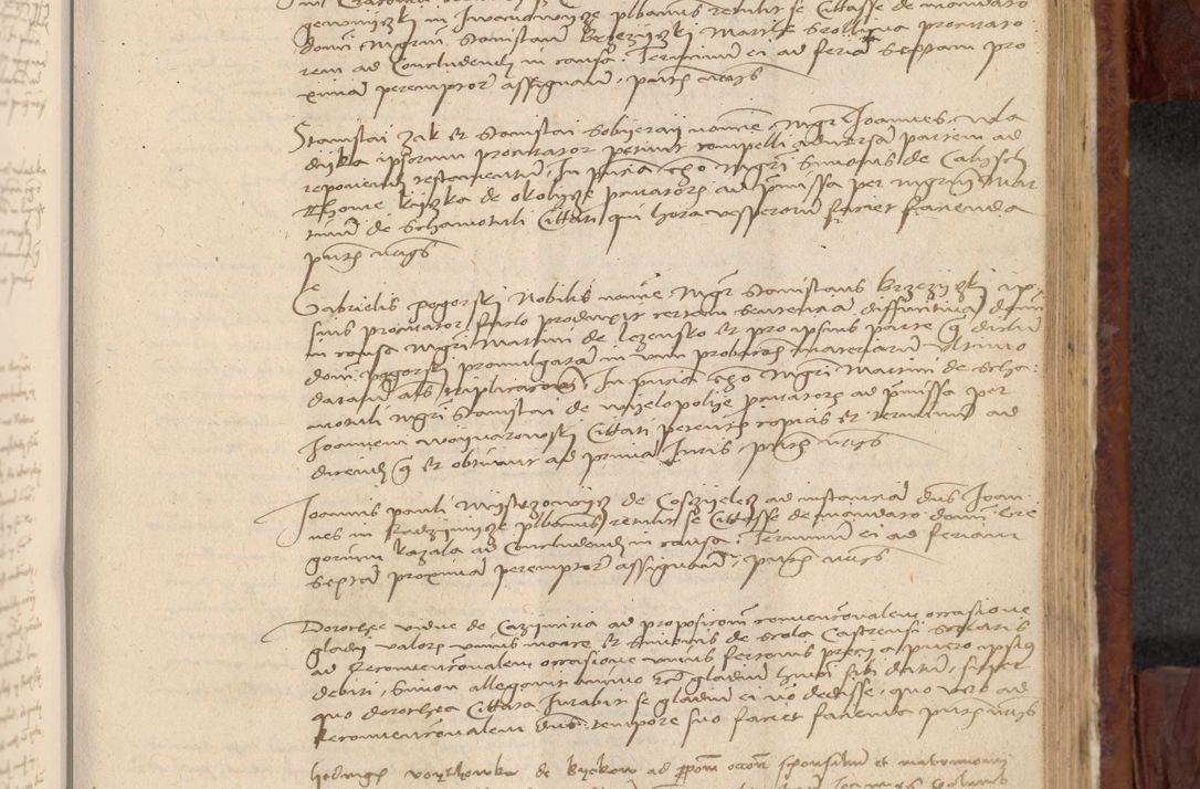 Zdjęcie nr 796 dla obiektu archiwalnego: In nomine Domini. Amen. Sub anno eiusdem Domini millesimo quingentesimo vigesimo, indicione octava, pontificatus sanctissimi in Christo patris et domini nostri domini Leonis divina providencia pape decimi moderni anno ad 19 Marcii durante septimo, acta actorum coram venerabili viro domino Thoma Rosznowski canonico et officiali generali Cracoviensi felicibus, sideribus continuantur atque exordium capiunt et Dii faveant ceptis