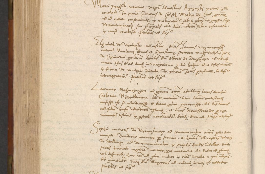 Zdjęcie nr 791 dla obiektu archiwalnego: In nomine Domini. Amen. Sub anno eiusdem Domini millesimo quingentesimo vigesimo, indicione octava, pontificatus sanctissimi in Christo patris et domini nostri domini Leonis divina providencia pape decimi moderni anno ad 19 Marcii durante septimo, acta actorum coram venerabili viro domino Thoma Rosznowski canonico et officiali generali Cracoviensi felicibus, sideribus continuantur atque exordium capiunt et Dii faveant ceptis