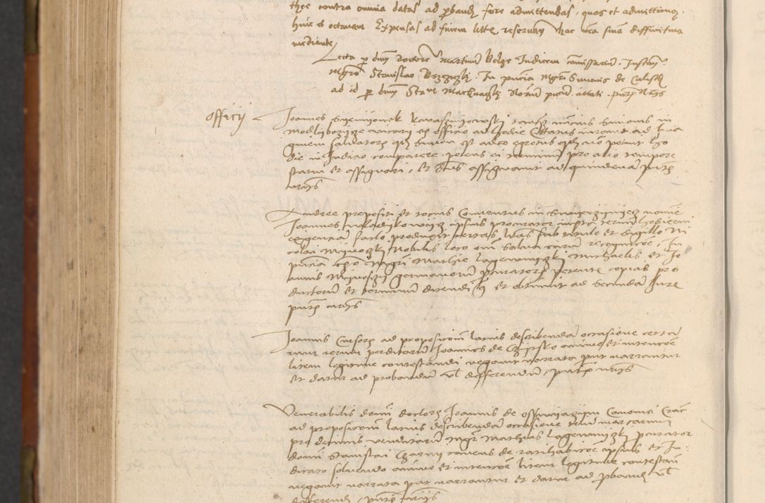 Zdjęcie nr 789 dla obiektu archiwalnego: In nomine Domini. Amen. Sub anno eiusdem Domini millesimo quingentesimo vigesimo, indicione octava, pontificatus sanctissimi in Christo patris et domini nostri domini Leonis divina providencia pape decimi moderni anno ad 19 Marcii durante septimo, acta actorum coram venerabili viro domino Thoma Rosznowski canonico et officiali generali Cracoviensi felicibus, sideribus continuantur atque exordium capiunt et Dii faveant ceptis