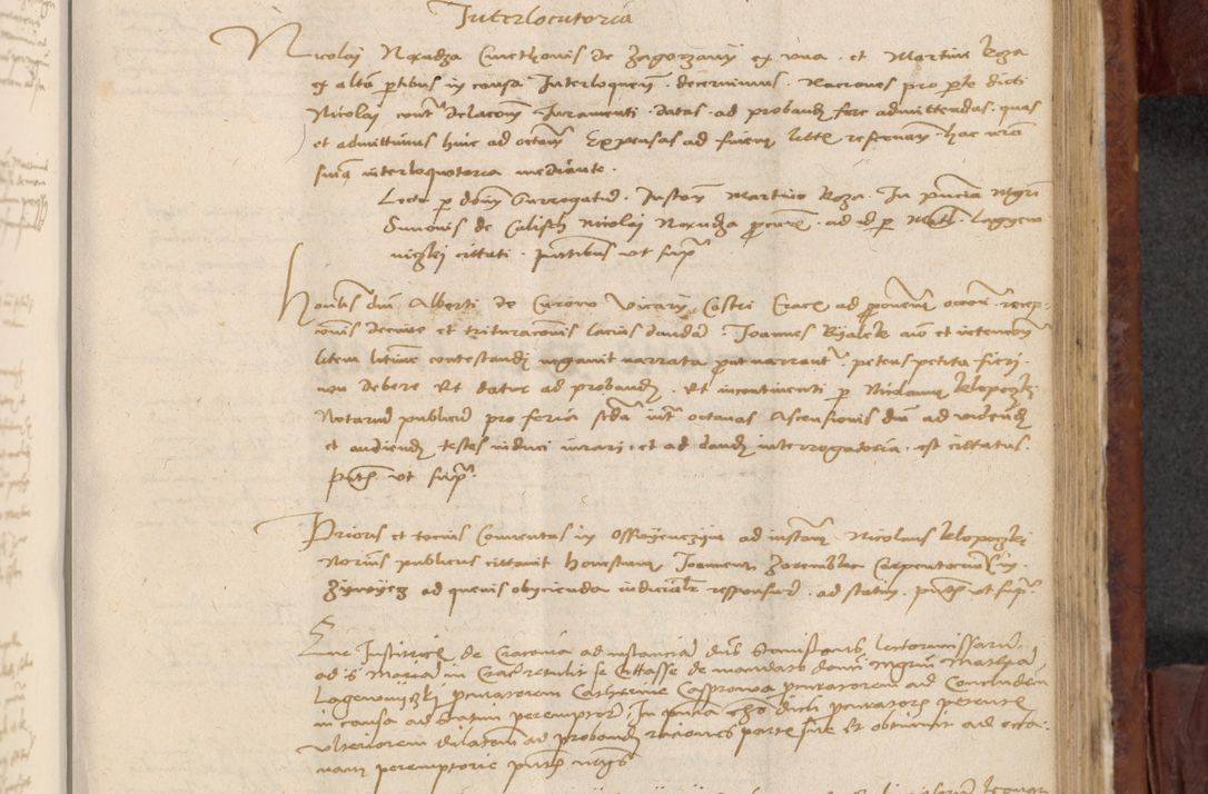 Zdjęcie nr 786 dla obiektu archiwalnego: In nomine Domini. Amen. Sub anno eiusdem Domini millesimo quingentesimo vigesimo, indicione octava, pontificatus sanctissimi in Christo patris et domini nostri domini Leonis divina providencia pape decimi moderni anno ad 19 Marcii durante septimo, acta actorum coram venerabili viro domino Thoma Rosznowski canonico et officiali generali Cracoviensi felicibus, sideribus continuantur atque exordium capiunt et Dii faveant ceptis