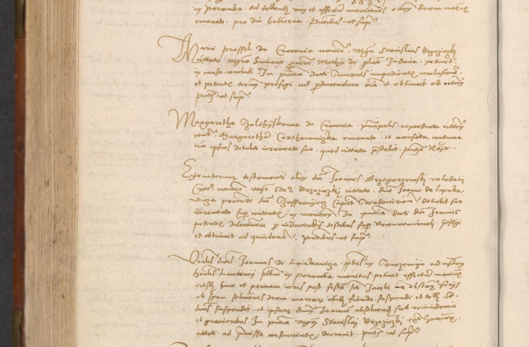 Zdjęcie nr 777 dla obiektu archiwalnego: In nomine Domini. Amen. Sub anno eiusdem Domini millesimo quingentesimo vigesimo, indicione octava, pontificatus sanctissimi in Christo patris et domini nostri domini Leonis divina providencia pape decimi moderni anno ad 19 Marcii durante septimo, acta actorum coram venerabili viro domino Thoma Rosznowski canonico et officiali generali Cracoviensi felicibus, sideribus continuantur atque exordium capiunt et Dii faveant ceptis
