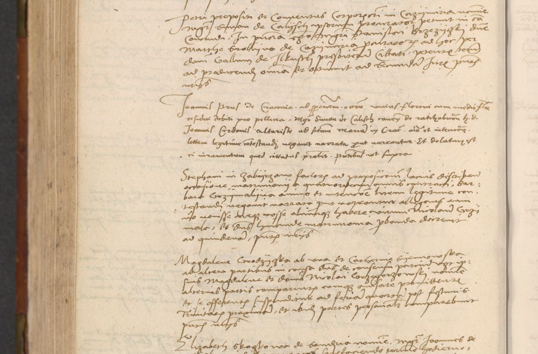 Zdjęcie nr 763 dla obiektu archiwalnego: In nomine Domini. Amen. Sub anno eiusdem Domini millesimo quingentesimo vigesimo, indicione octava, pontificatus sanctissimi in Christo patris et domini nostri domini Leonis divina providencia pape decimi moderni anno ad 19 Marcii durante septimo, acta actorum coram venerabili viro domino Thoma Rosznowski canonico et officiali generali Cracoviensi felicibus, sideribus continuantur atque exordium capiunt et Dii faveant ceptis