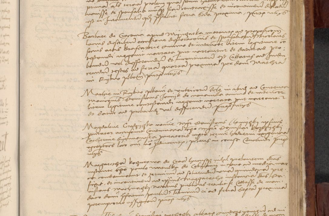 Zdjęcie nr 762 dla obiektu archiwalnego: In nomine Domini. Amen. Sub anno eiusdem Domini millesimo quingentesimo vigesimo, indicione octava, pontificatus sanctissimi in Christo patris et domini nostri domini Leonis divina providencia pape decimi moderni anno ad 19 Marcii durante septimo, acta actorum coram venerabili viro domino Thoma Rosznowski canonico et officiali generali Cracoviensi felicibus, sideribus continuantur atque exordium capiunt et Dii faveant ceptis