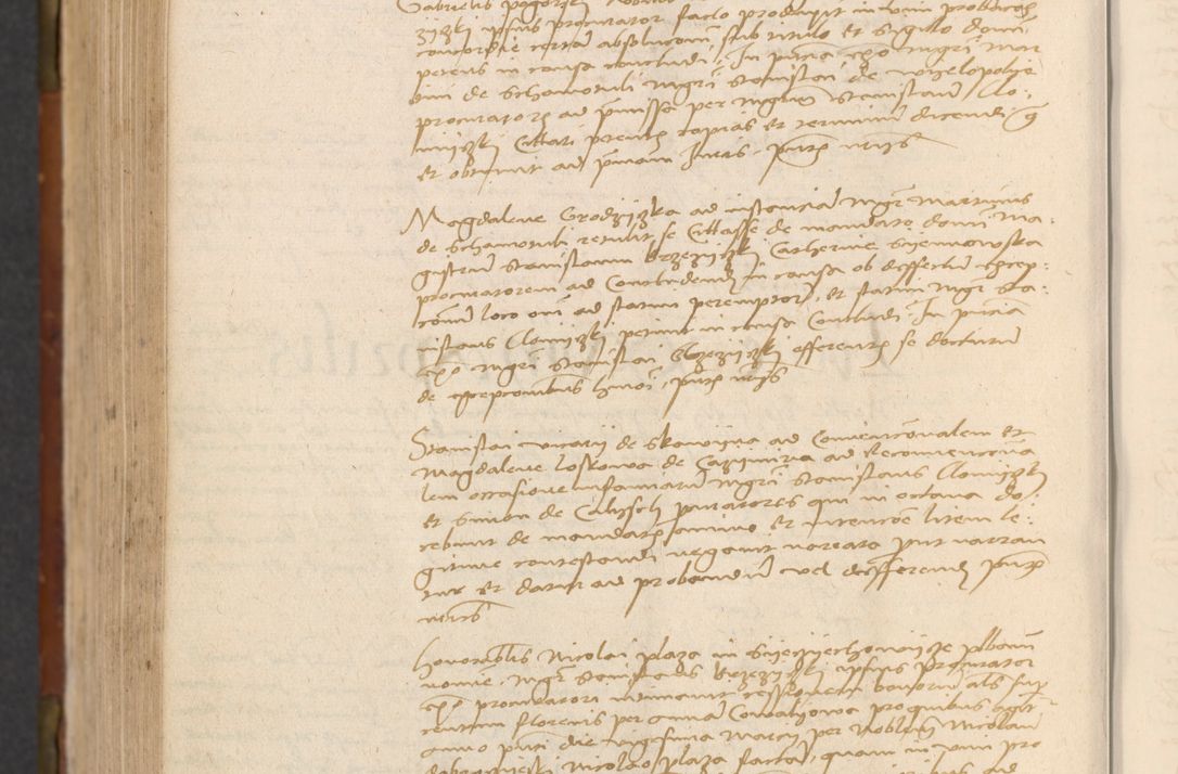 Zdjęcie nr 759 dla obiektu archiwalnego: In nomine Domini. Amen. Sub anno eiusdem Domini millesimo quingentesimo vigesimo, indicione octava, pontificatus sanctissimi in Christo patris et domini nostri domini Leonis divina providencia pape decimi moderni anno ad 19 Marcii durante septimo, acta actorum coram venerabili viro domino Thoma Rosznowski canonico et officiali generali Cracoviensi felicibus, sideribus continuantur atque exordium capiunt et Dii faveant ceptis