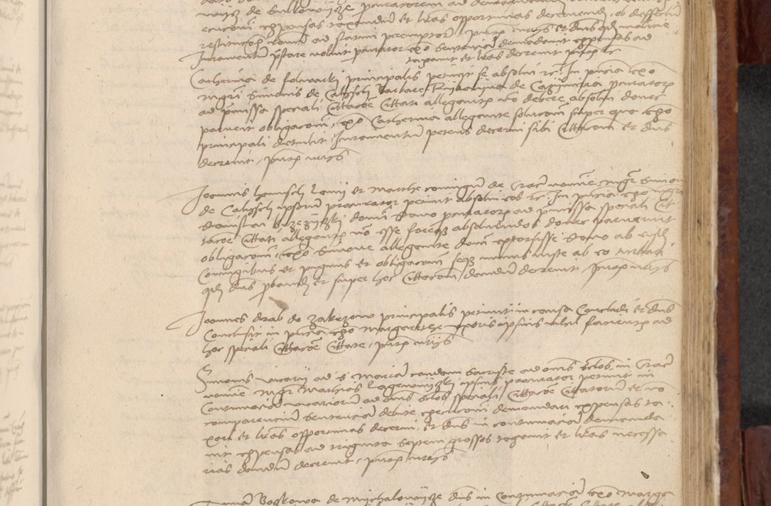 Zdjęcie nr 752 dla obiektu archiwalnego: In nomine Domini. Amen. Sub anno eiusdem Domini millesimo quingentesimo vigesimo, indicione octava, pontificatus sanctissimi in Christo patris et domini nostri domini Leonis divina providencia pape decimi moderni anno ad 19 Marcii durante septimo, acta actorum coram venerabili viro domino Thoma Rosznowski canonico et officiali generali Cracoviensi felicibus, sideribus continuantur atque exordium capiunt et Dii faveant ceptis