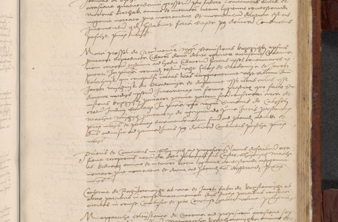 Zdjęcie nr 744 dla obiektu archiwalnego: In nomine Domini. Amen. Sub anno eiusdem Domini millesimo quingentesimo vigesimo, indicione octava, pontificatus sanctissimi in Christo patris et domini nostri domini Leonis divina providencia pape decimi moderni anno ad 19 Marcii durante septimo, acta actorum coram venerabili viro domino Thoma Rosznowski canonico et officiali generali Cracoviensi felicibus, sideribus continuantur atque exordium capiunt et Dii faveant ceptis