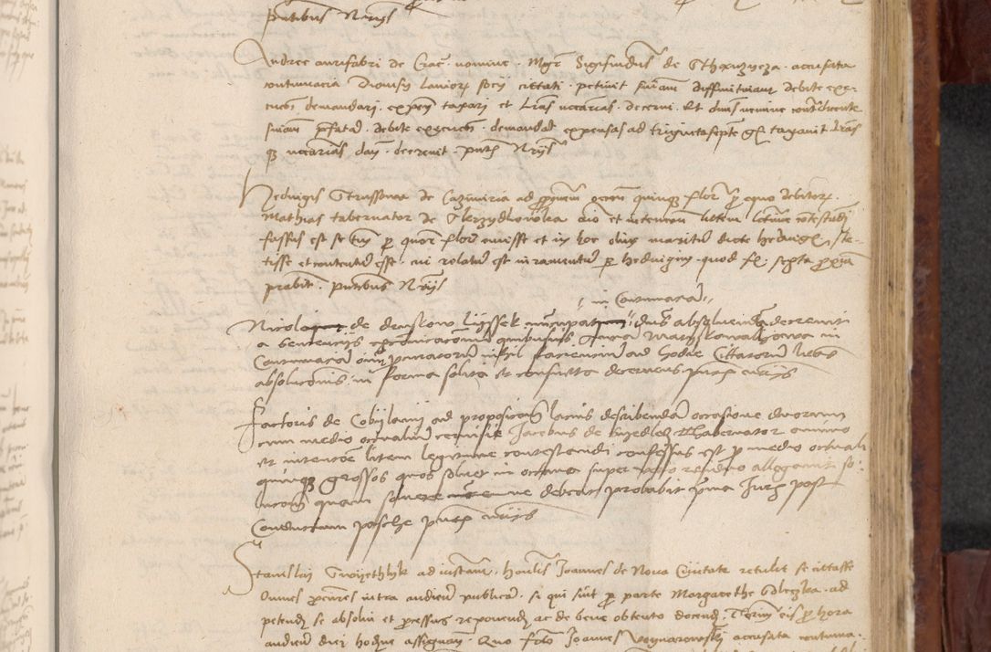 Zdjęcie nr 746 dla obiektu archiwalnego: In nomine Domini. Amen. Sub anno eiusdem Domini millesimo quingentesimo vigesimo, indicione octava, pontificatus sanctissimi in Christo patris et domini nostri domini Leonis divina providencia pape decimi moderni anno ad 19 Marcii durante septimo, acta actorum coram venerabili viro domino Thoma Rosznowski canonico et officiali generali Cracoviensi felicibus, sideribus continuantur atque exordium capiunt et Dii faveant ceptis