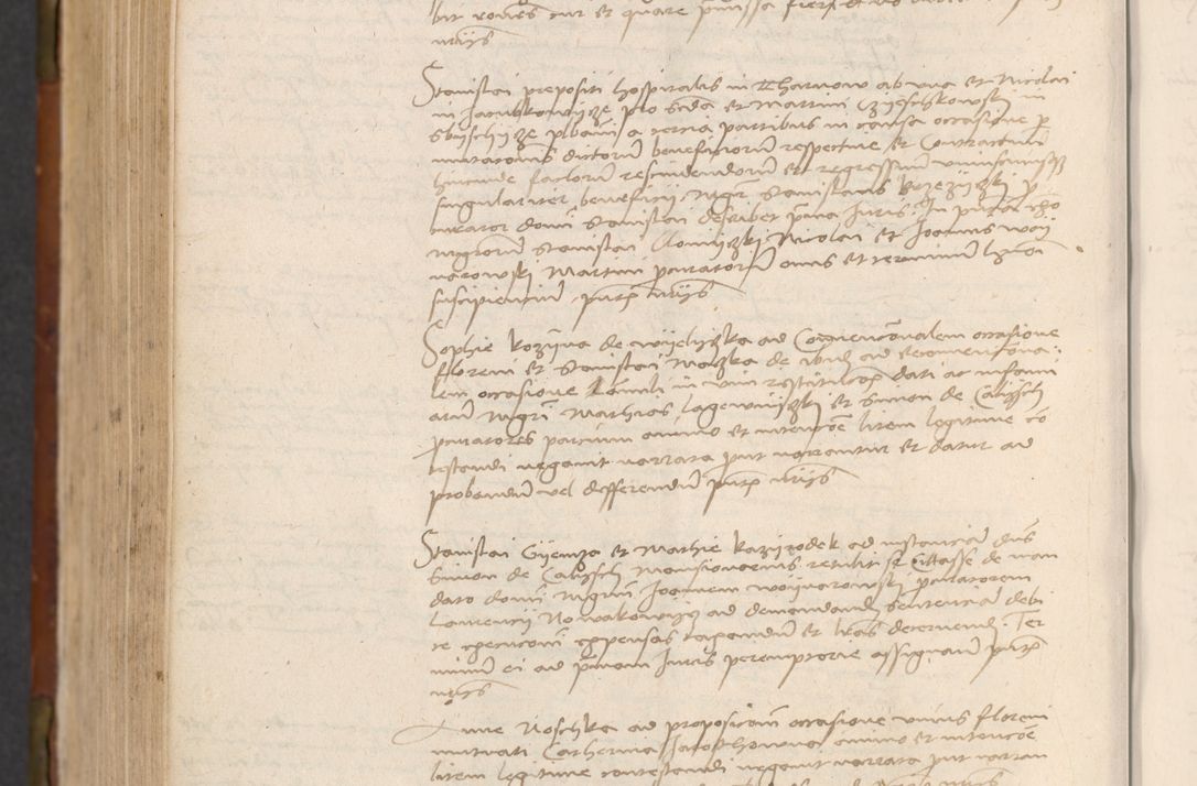 Zdjęcie nr 743 dla obiektu archiwalnego: In nomine Domini. Amen. Sub anno eiusdem Domini millesimo quingentesimo vigesimo, indicione octava, pontificatus sanctissimi in Christo patris et domini nostri domini Leonis divina providencia pape decimi moderni anno ad 19 Marcii durante septimo, acta actorum coram venerabili viro domino Thoma Rosznowski canonico et officiali generali Cracoviensi felicibus, sideribus continuantur atque exordium capiunt et Dii faveant ceptis