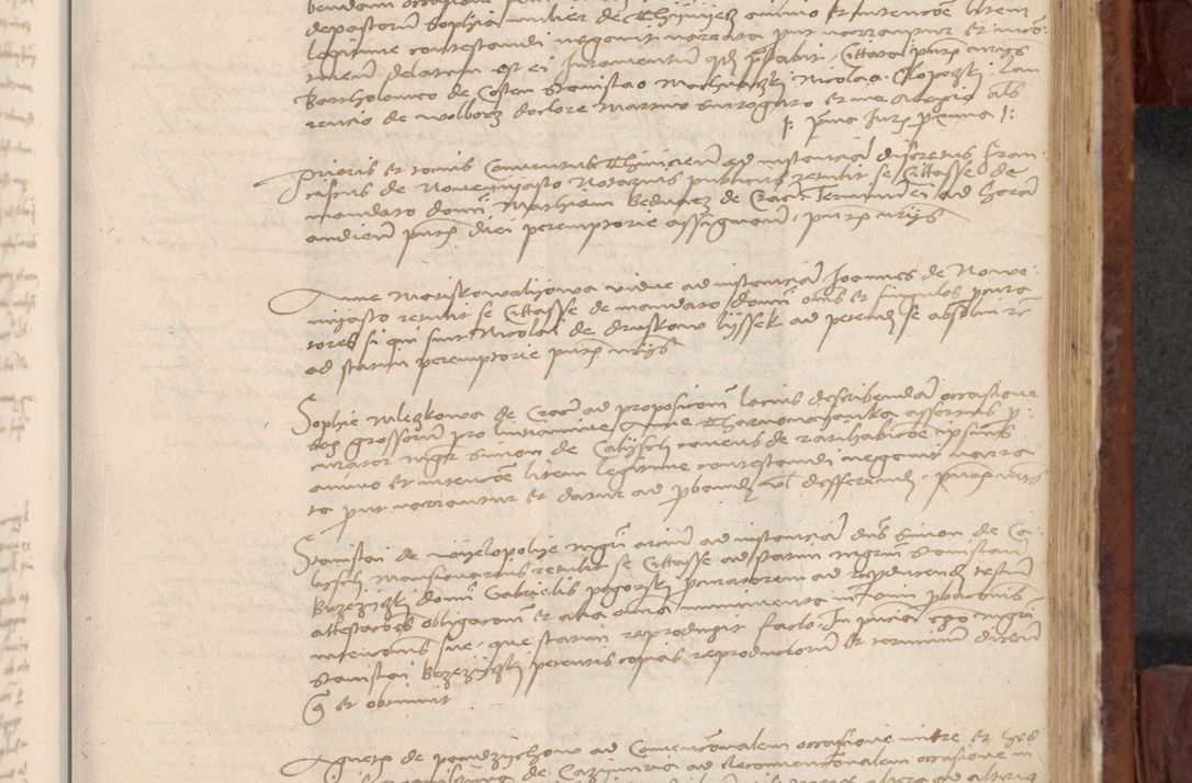 Zdjęcie nr 742 dla obiektu archiwalnego: In nomine Domini. Amen. Sub anno eiusdem Domini millesimo quingentesimo vigesimo, indicione octava, pontificatus sanctissimi in Christo patris et domini nostri domini Leonis divina providencia pape decimi moderni anno ad 19 Marcii durante septimo, acta actorum coram venerabili viro domino Thoma Rosznowski canonico et officiali generali Cracoviensi felicibus, sideribus continuantur atque exordium capiunt et Dii faveant ceptis