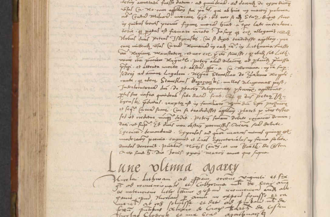 Zdjęcie nr 723 dla obiektu archiwalnego: In nomine Domini. Amen. Sub anno eiusdem Domini millesimo quingentesimo vigesimo, indicione octava, pontificatus sanctissimi in Christo patris et domini nostri domini Leonis divina providencia pape decimi moderni anno ad 19 Marcii durante septimo, acta actorum coram venerabili viro domino Thoma Rosznowski canonico et officiali generali Cracoviensi felicibus, sideribus continuantur atque exordium capiunt et Dii faveant ceptis