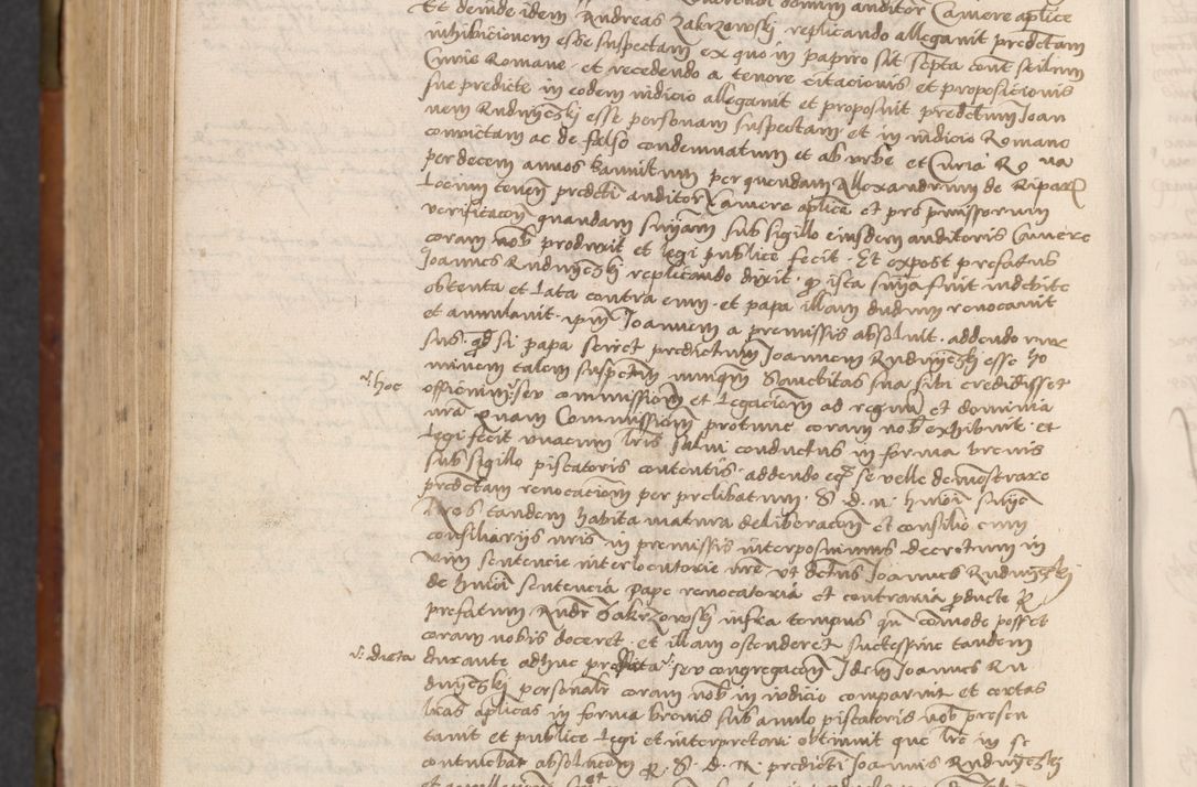Zdjęcie nr 717 dla obiektu archiwalnego: In nomine Domini. Amen. Sub anno eiusdem Domini millesimo quingentesimo vigesimo, indicione octava, pontificatus sanctissimi in Christo patris et domini nostri domini Leonis divina providencia pape decimi moderni anno ad 19 Marcii durante septimo, acta actorum coram venerabili viro domino Thoma Rosznowski canonico et officiali generali Cracoviensi felicibus, sideribus continuantur atque exordium capiunt et Dii faveant ceptis